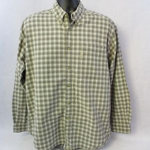 Columbia Plaid Casual Oxford Shirt
